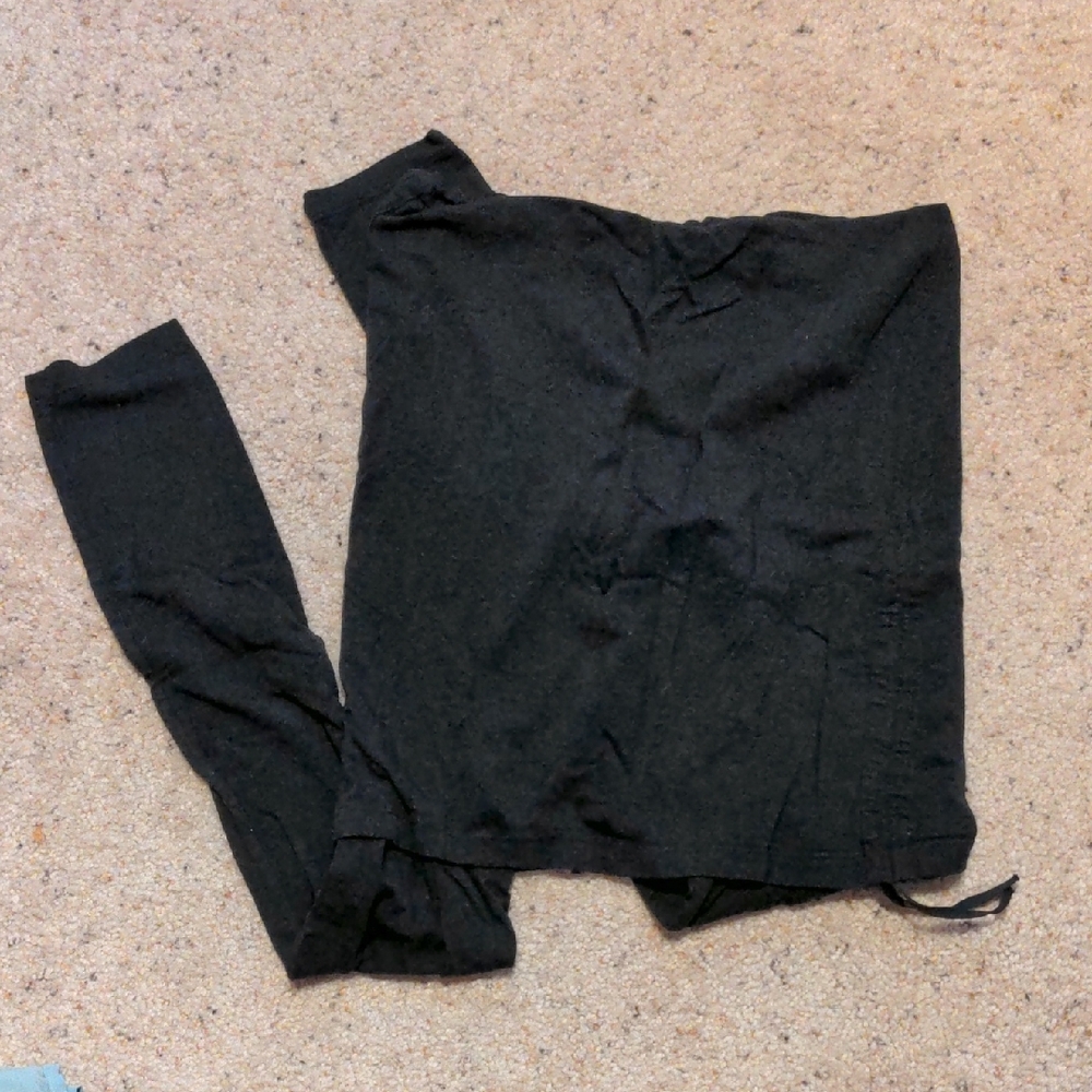 Under Bump Skirted Maternity Leggings